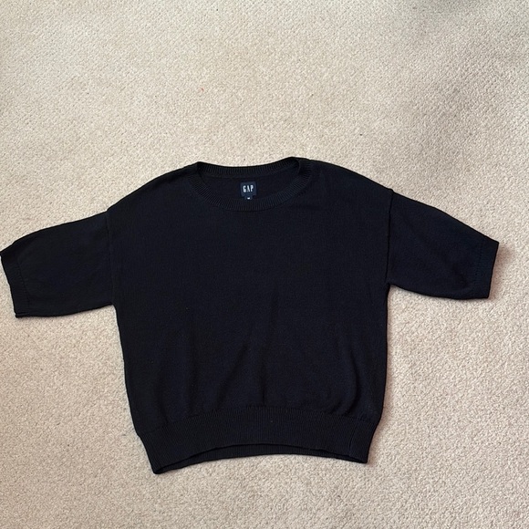 GAP Sweaters - GAP Black Short Sleeve Sweater